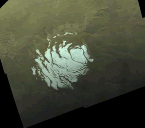 South Polar Cap of Mars