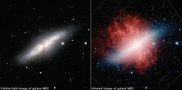 Infrared Galaxy Figure