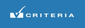 This photo shows the logo of the company Criteria, which sells personality tests as a hiring tool.