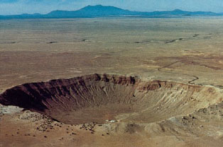 Meteor Crater in AZ
