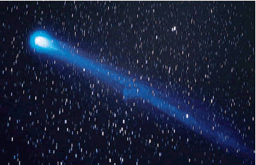 Comet Hyakutake, April 1996
