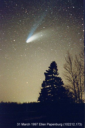Comet Hale-Bopp, March 1997
