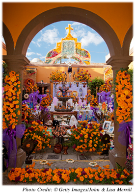 A Day of the Dead celebration